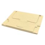 ネコポス対応テープレスダンボール 外寸：223×307×23mm 1セット（1パック（10枚入）×5） フジケース