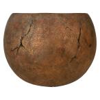 [ садоводство сопутствующие товары ]welzo античный раунд pot Brown 4933136523173 1 шт 