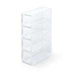  Muji Ryohin акрил очки мелкие вещи кейс примерно ширина 6.7× глубина 17.5× высота 25cm хорошая вещь план 