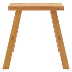 無印良品 木製ベンチ 小 ラバーウッド材 48.5×30×44cm