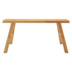 無印良品 木製ベンチ 大 ラバーウッド材 100×30×44cm 