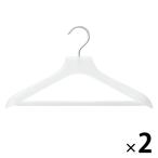  Muji Ryohin поли Pro pi Len вешалка примерно ширина 40cm 1 комплект (1 шт ×2) хорошая вещь план 