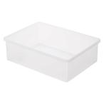  Muji Ryohin поли Pro pi Len место хранения box широкий маленький ширина 50.5× глубина 37× высота 16cm хорошая вещь план 