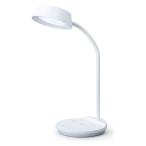【アウトレット】アイリスオーヤマ LEDデスクライトQi充電シリーズ 平置きタイプ 調光・調色 ホワイト LDL-QFDL-W 1台