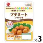 イシイの　いっしょがいいね　プチミート てりやき味　1セット（1袋（6個入）×3）　常温保存　石井食品