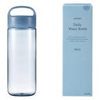 Daily ウォーターボトル 500mL ブルー K795B 1本 食洗機対応 日本製 ハンドル付き マーナ
