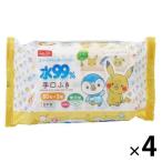 mompoke вода 99% рука ...4 комплект (1 упаковка (60 листов )×12) Pokemon рука ... без добавок rek