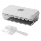 CAROTE(カローテ) 製氷皿 ワンプッシュ アイストレー 32個取り 1個 NM-5372 離乳食 作り置き LIVPLUS