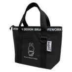  ланч задний Mini большая сумка 2.7L термос теплоизоляция Miffy черный J-72643 1 шт .. данный Mario 