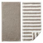  Muji Ryohin хлопок полотенце половина носовой платок 2 листов комплект 23×11cm свет бежевый хорошая вещь план 