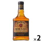 ジムビーム デビルズカット 45度　700ml　1セット（2本）　バーボンウイスキー