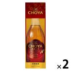 cho-ya сливовое вино The *cho-ya..3 год 700ml 1 комплект ( 2 шт ) сливовое вино 