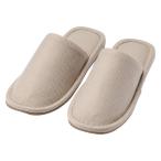  Muji Ryohin ... левый правый нет тапочки L 25~26.5cm для бежевый хорошая вещь план 