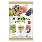 シャーベット チューペット 棒アイス 個包装 暑さ対策 山梨県産果汁凍らせて食べるシャーベット 1個