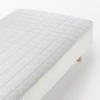  Muji Ryohin предотвращение скольжения есть хлопок мытье ... наматрасник S 100×200cm серый хорошая вещь план 