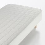  Muji Ryohin предотвращение скольжения есть хлопок мытье ... наматрасник SD 120×200cm серый хорошая вещь план 