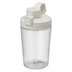 無印良品 広口で洗いやすい　目盛り付き　ワンタッチボトル 白　約５００ｍＬ  良品計画
