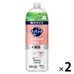キュキュット Natural Days+除菌 ナチュラルデイズ ワイルドフラワー＆ハーブ 詰め替え 700mL 2個
