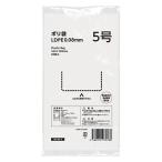  полиэтиленовый пакет ( стандарт пакет ) прозрачный толстый модель (LDPE) 0.08mm толщина 5 номер 100×190mm 1 комплект (1 пакет (50 листов входит )×10) оригинал 