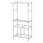  Muji Ryohin aluminium . поэтому . легкий салон сушилка для белья подставка примерно ширина 87× глубина 49.5× высота 170cm( установка час ) хорошая вещь план 