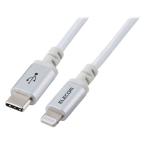 iPhone зарядка кабель USB-C to подсветка 1m высокая прочность белый MPA-CLECS10WH 1 шт Elecom 