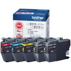  Brother оригинальный чернильный картридж LC3111-4PK+LC3111B 1 упаковка (5 штук ) (askru ограничение ) LC3111 серии оригинал 