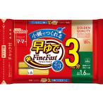 日清製粉ウェルナ マ・マー 早ゆで3分スパゲティ2/3サイズ1.6mm チャック付結束タイプ （400g） ×1個