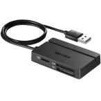  Buffalo USB2.0 многоформатное считывающее устройство для флэш-карт | зажигалка стандартный модель черный BSCR100U2BK 1 шт. 