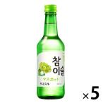 ..( Gin ro) коричневый ошибка ru мускат 13 раз 360ml 5шт.@ Корея shochu JINRO подлинный .