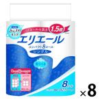 8位: トイレットペーパー 8ロール入 パルプ シングル 82.5m 香りつき エリエールトイレットティシューコンパクト 8パック 大王製紙