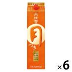 月桂冠 月 パック 2L 1セット（6本） 日本酒 つき (糖