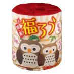 林製紙 (2355)ふくろう1ロール個包装トイレットペーパー 632604 1個