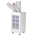 YAMAZEN スポットエアコン ツインダクト 排熱ダクト付 冷房能力2.6/2.9KW 全閉式 TSA-Y29-2 1台