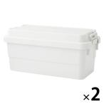  Muji Ryohin воспроизведение поли Pro pi Len ввод крепкий место хранения box очень большой примерно ширина 78× глубина 39× высота 37cm примерно 70L 1 комплект (1 шт ×2)