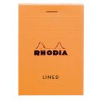 RHODIA（ロディア） ブロックロディア 横罫 No.11 オレンジ cf11