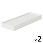  Muji Ryohin место хранения воспроизведение поли Pro pi Len ввод файл box стандартный для литейщик . присоединение ... крышка ширина 10cm для белый серый 2 шт 