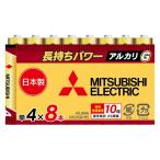  Mitsubishi Electric одиночный 4 батарейка 8шт.@ щелочные батарейки использование рекомендация временные ограничения 10 год сделано в Японии LR03GR/8S 1 упаковка 