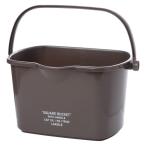  квадратное ведро (10L) уголь LAKOLE/lakore