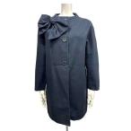 [ б/у ]Kate spade Kate Spade пальто лента темно-синий размер S женский 