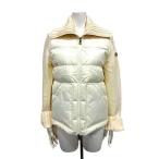 s-0148-r10【中古】MONCLER モンクレール トップス カーディガン ニット ダウン 切替 9B00013 M1115 レディース サイズXS