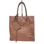 ショッピングバレンシアガ 【中古】BALENCIAGA バレンシアガ バッグ ペーパーバッグ レザー レディース 255412