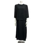 【中古】HARDY AMIES ハーディエイミス ワンピース ブラックフォーマル サイズ17 レディース 春夏 メッシュ