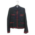 ショッピングCOMME s-0286-r20【中古】robe de chambre COMME des GARCONS ローブドシャンブル コムデギャルソン　ブラック　レッド