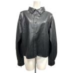 ショッピングzara 【中古】ZARA ザラ ジャケット ブラック レディース サイズXL