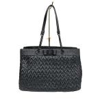 【中古】Salvatore Ferragamo サルヴァトーレ フェラガモ バッグ ヴァラ ブラック レザー