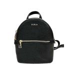 ショッピングフルラ 【中古】FURLA フルラ バッグ リュック ミニバッグ ブラック レザー WB00328 リベロ