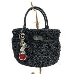 ショッピングアンテプリマ 【中古】ANTEPRIMA アンテプリマ　ハンドバッグ　２WAYバッグ　ショルダーバッグ　ブラック　ワイヤーバッグ