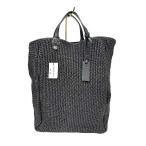 【未使用】【新古品】MARCO MASI マルコ マージ　ハンドバッグ　ストロー素材　定価22000円　ブラック　２WAYバック