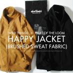 ワイルドシングス WILD THINGS フルーツオブ ザルーム FRUIT OF THE LOOM スウェットハッピージャケット メンズ 爆買