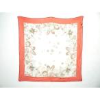 [ находка ]FURLA Furla бабочка . рисунок модный 100% шелк шарф не использовался 